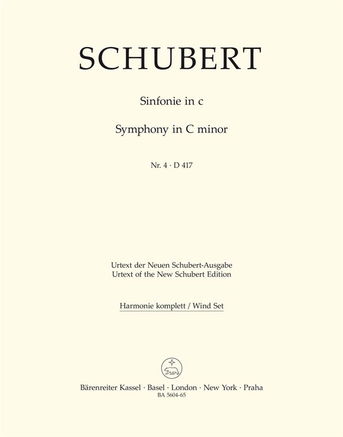 Symphony in C minor No. 4 D 417 Tragic